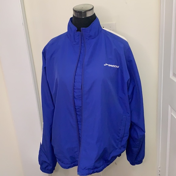 Brooks Y2k Boyfriend Fit  Windbreaker Oversized Medium - Picture 8 of 10